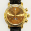 Watch chronograph "Lunar" with a golden dial Watch chronograph "Lunar" with a golden dial - Watch chronograph "Lunar" with a golden dial