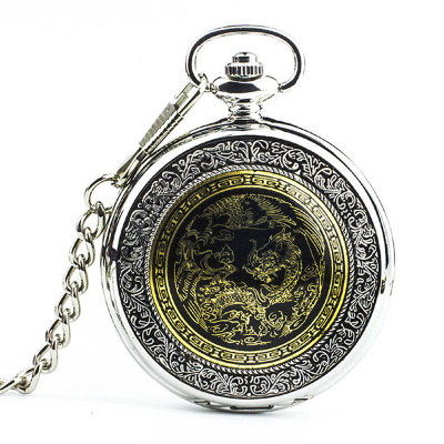 Mechanical Pocket Watch Dragon 